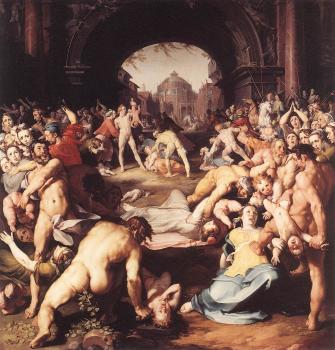 Cornelis Van Haarlem : Massacre Of The Innocents II